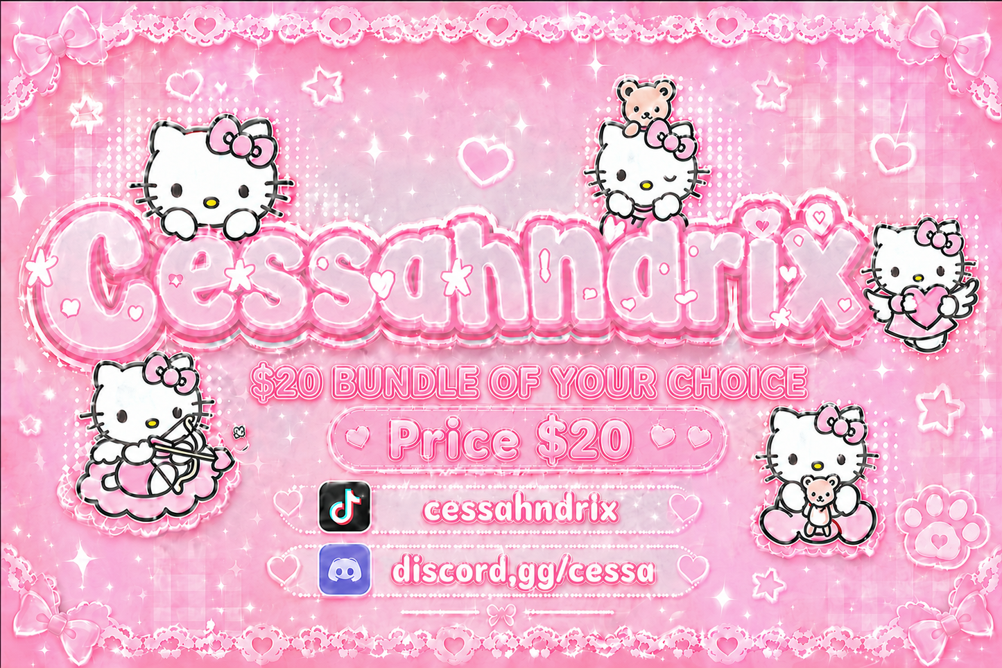 $20 BUNDLE OF YOUR CHOICE